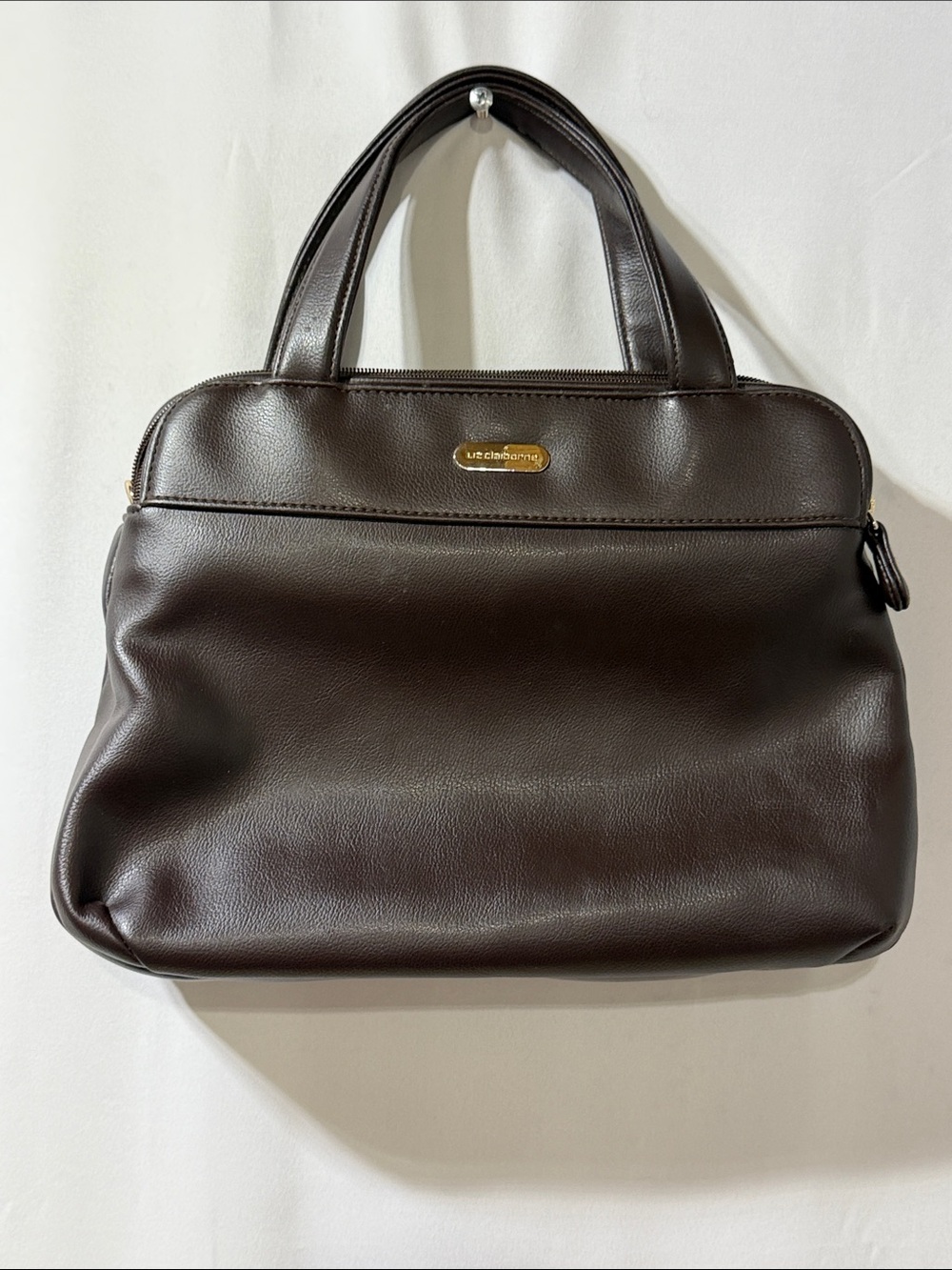 Liz Claiborne Brown Leather hand bag.
